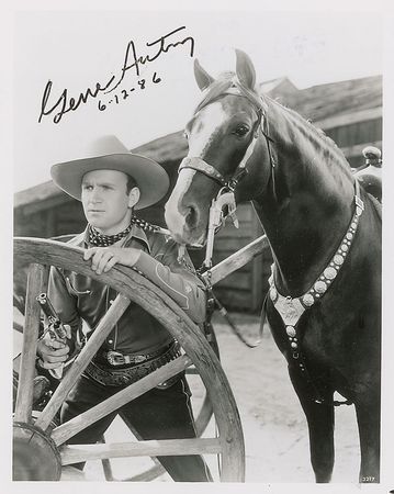 Lot #1348 Gene Autry Signed Photographs - Image 2