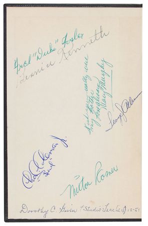 Lot #1295 Humphrey Bogart: The Desperate Hours: Extraordinary cast-signed book, featuring Bogart in his penultimate film - Image 2