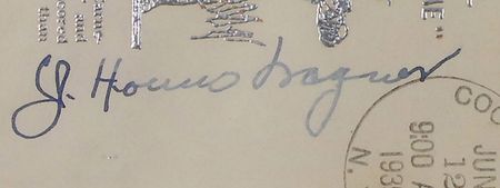 Lot #1546 Honus Wagner Induction Cover - Image 2
