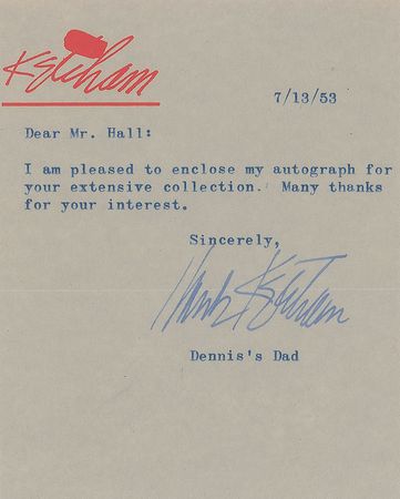 Lot #562 Hank Ketcham Sketch - Image 2