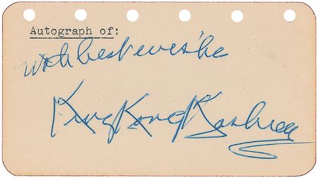 Lot #555 Abe ‘King Kong’ Kashey - Image 1