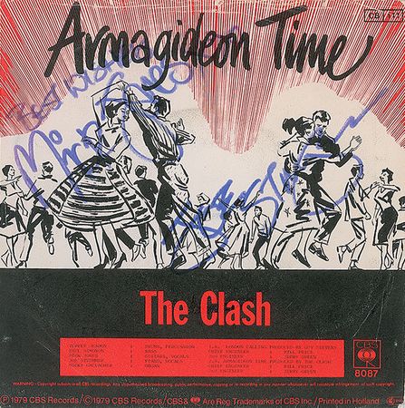 Lot #1126 The Clash 45 RPM Record - Image 2
