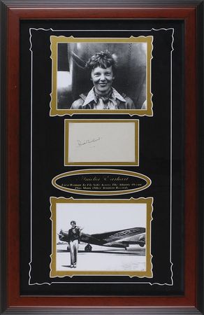 Lot #740 Amelia Earhart Signature - Image 1