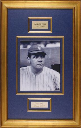 Lot #1540 Babe Ruth Signature - Image 1