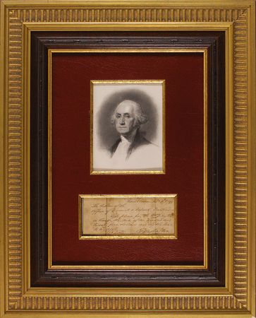 Lot #4 George Washington: Robert Spring Forgery