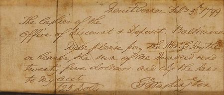 Lot #4 George Washington: Robert Spring Forgery - Image 2