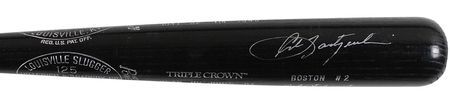 Lot #1702 Ted Williams and Carl Yastrzemski Baseball Bat - Image 2