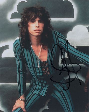Lot #1087 Aerosmith: Steven Tyler Signed Photographs - Image 2