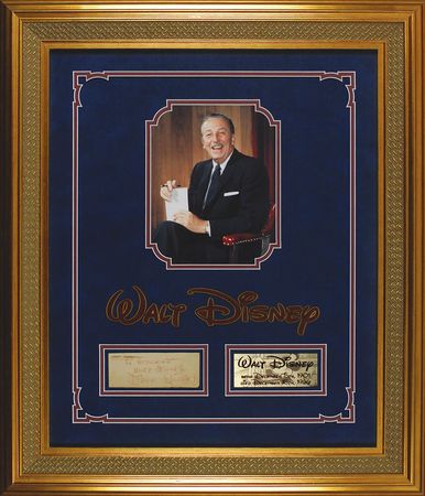 Lot #987 Walt Disney Signature - Image 1