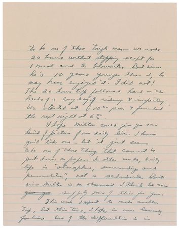 Lot #104 Dwight D. Eisenhower: Under siege of the final German offensive, Ike warns his wife: “When I get home you may have a very old, broken down, man on your hands” - Image 2