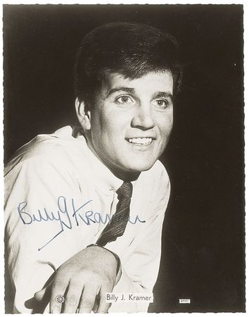 Lot #1196 Billy J. Kramer and the Dakotas Signed Photographs - Image 1