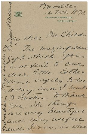 Lot #39 Frances Cleveland - Image 1