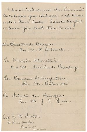 Lot #36 James A. Garfield: The future president expresses optimism at reducing the debt after the Civil War - Image 4