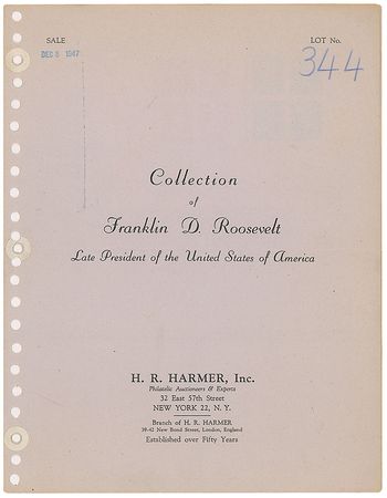 Lot #92 Franklin D. Roosevelt Notation - Image 2