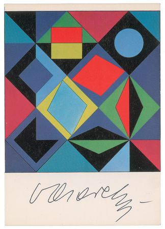 Lot #968 Victor Vasarely Postcards - Image 1
