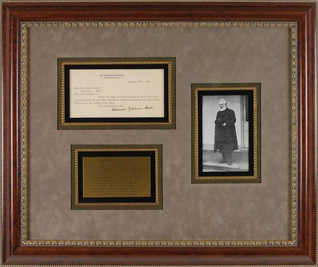 Lot #179 Alexander Graham Bell: Accepting a march for his homeland?s ?94th. Battalion Argyll Highlanders? - Image 1