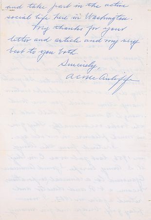 Lot #696 Anthony McAuliffe - Image 2
