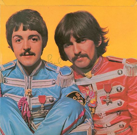 Lot #1057 Beatles: Paul McCartney: Scarce UK mono issue of their classic Sgt. Pepper, signed by Paul shortly after its release - Image 2