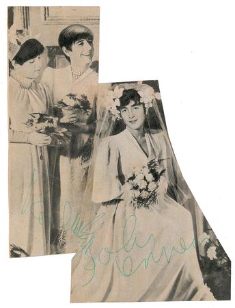 Lot #29 Paul McCartney and John Lennon
