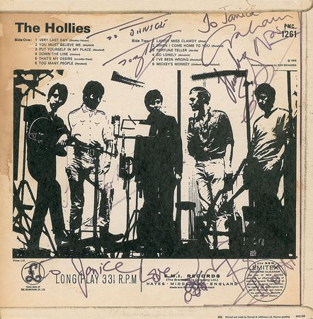 Lot #408 The Hollies - Image 1