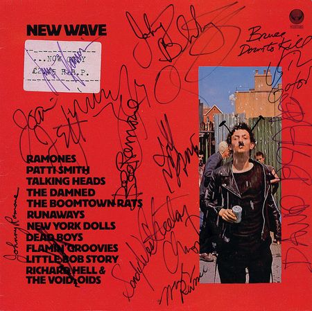 Lot #536 New Wave: The Ramones and Talking Heads  - Image 1