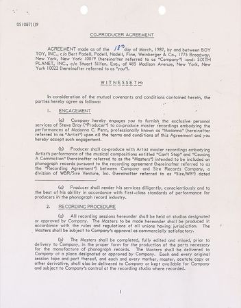 Lot #265 Madonna - Image 2