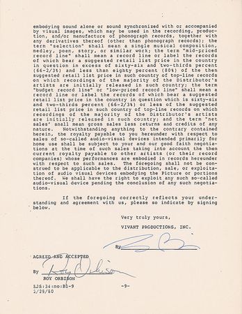 Lot #348 Roy Orbison - Image 2