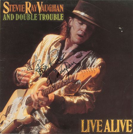 Lot #803 Stevie Ray Vaughan and Double Trouble - Image 1