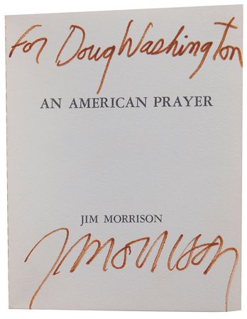 Lot #193 Jim Morrison - Image 1