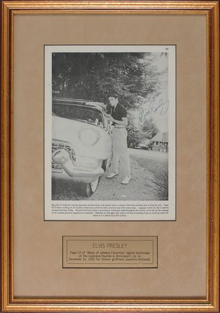 Lot #117 Elvis Presley - Image 1