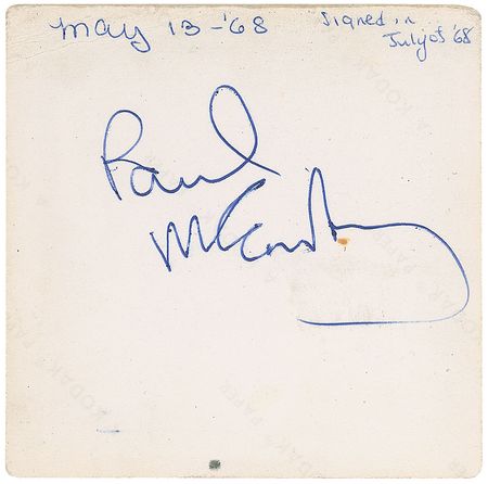 Lot #45 Paul McCartney - Image 1