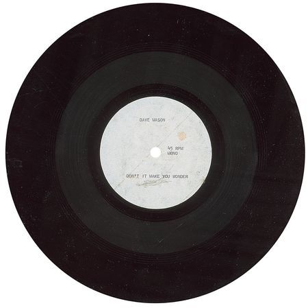 Lot #602 Dave Mason: Don’t it Make You Wonder - Image 1