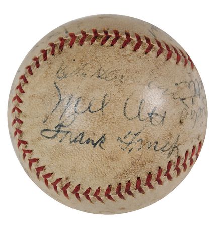 Lot #1267 Baseball: 1937 All-Stars: The 1937 All-Stars featuring eleven Hall of Famers, including Ruth, Ott, Collins, Frisch, and Waner - Image 2