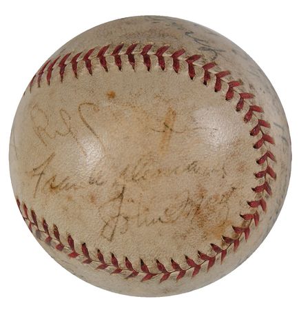 Lot #1267 Baseball: 1937 All-Stars: The 1937 All-Stars featuring eleven Hall of Famers, including Ruth, Ott, Collins, Frisch, and Waner - Image 6