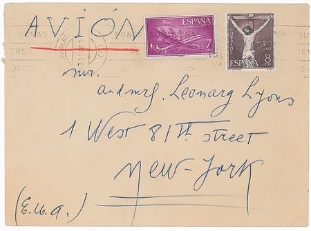 Lot #579 Joan Miro Handwritten Letter Signed - Image 2