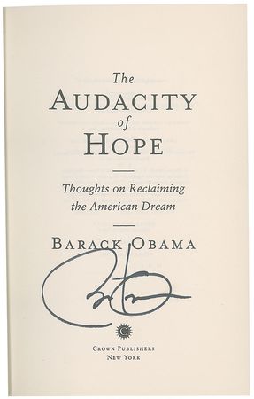 Lot #172 Barack Obama Book - Image 1
