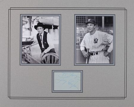 Lot #1041 Gary Cooper Signature - Image 1