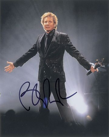 Lot #862 Barry Manilow Signed Photographs - Image 1