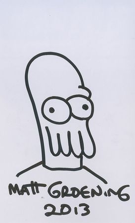 Lot #1625 Matt Groening Comic Book - Image 1