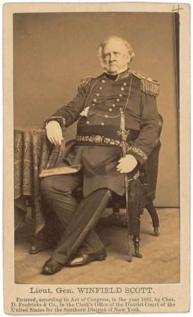 Lot #397 Winfield Scott Signed Photograph - Image 2
