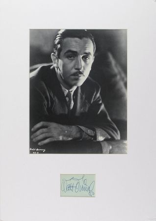 Lot #682 Walt Disney Signature - Image 1