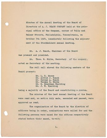 Lot #1544 Thomas Shibe - Image 1