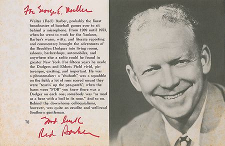 Lot #1349 Red Barber: “I’m happy to report I’m still around” - Image 2