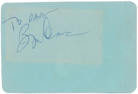 Lot #1047 Bob Crane Signature - Image 1