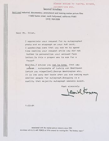 Lot #1148 Leonid Kinskey - Image 2