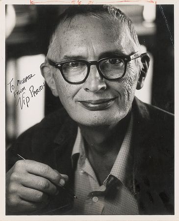Lot #691 Virgil Partch Signed Photograph and Sketch - Image 1