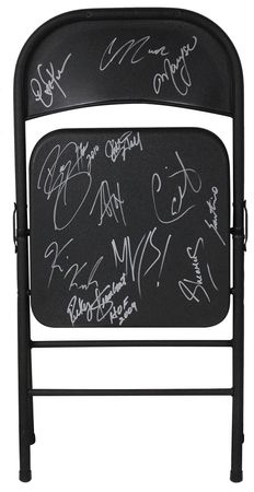 Lot #1564 Wrestling Folding Chair - Image 1