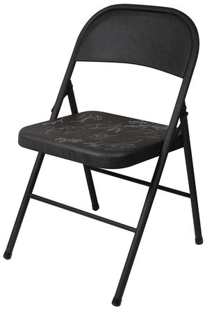Lot #1564 Wrestling Folding Chair - Image 2