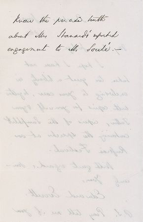 Lot #313 Edward Everett Handwritten Letter Signed - Image 2