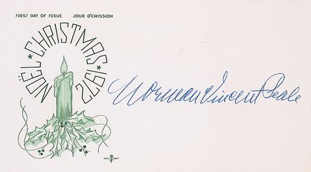 Lot #653 Norman Vincent Peale - Image 1